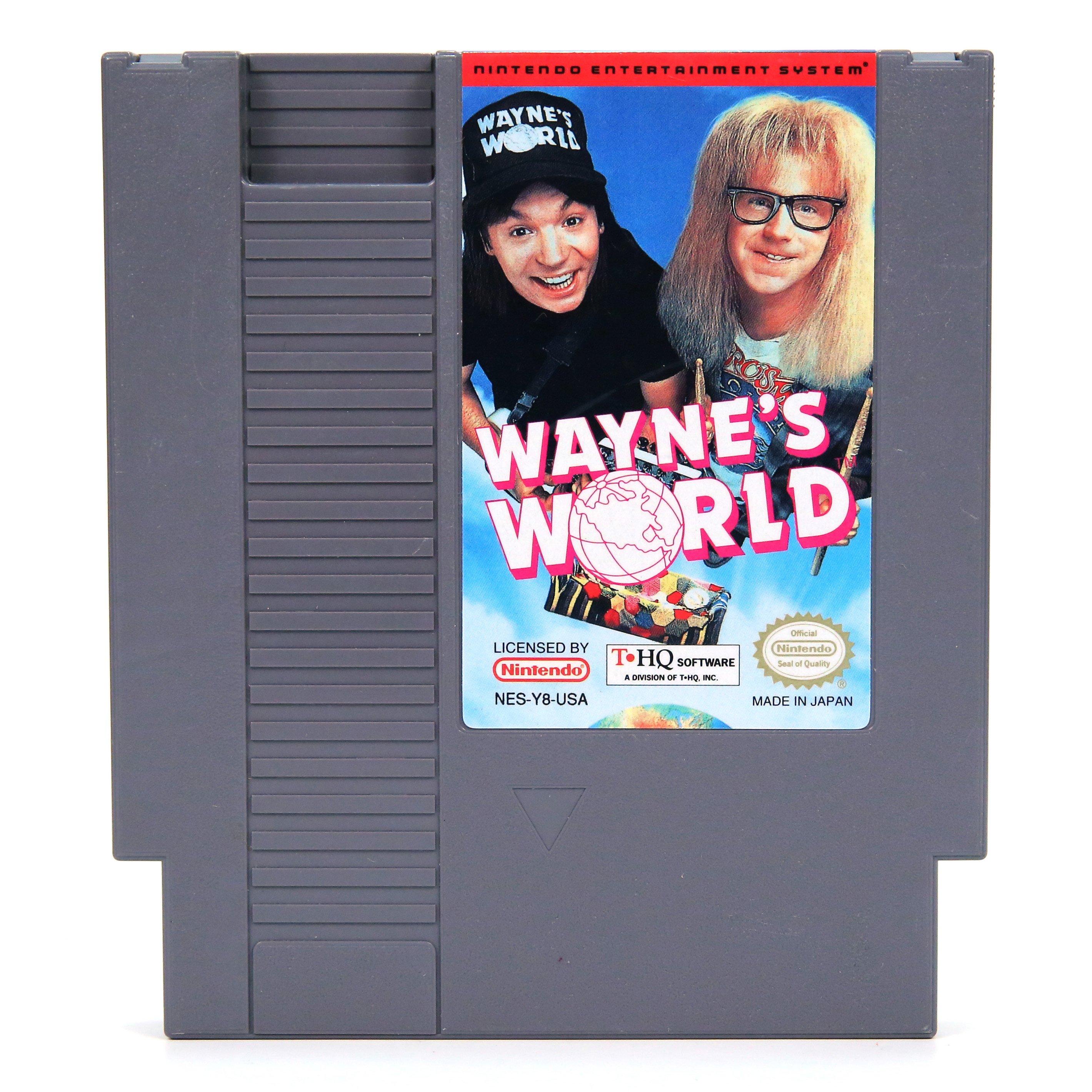 Waynes shop world nes