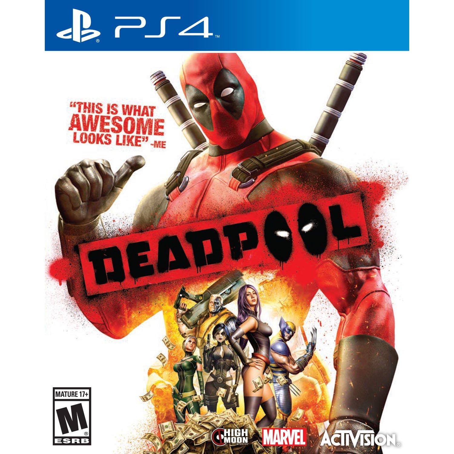 Deadpool PlayStation 4 Activision GameStop