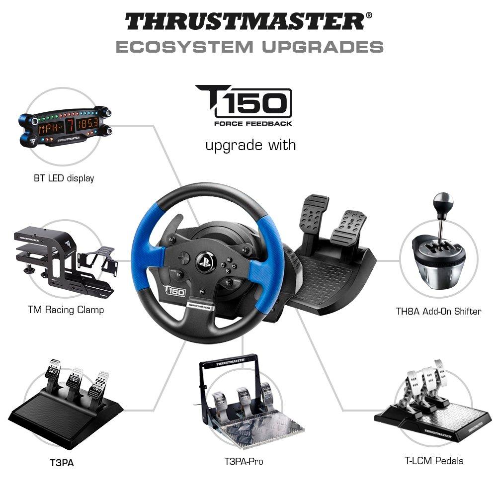  Thrustmaster T300 RS - Gran Turismo Edition Racing Wheel with  pedals (Compatible with PS5,PS4,PC) : Everything Else