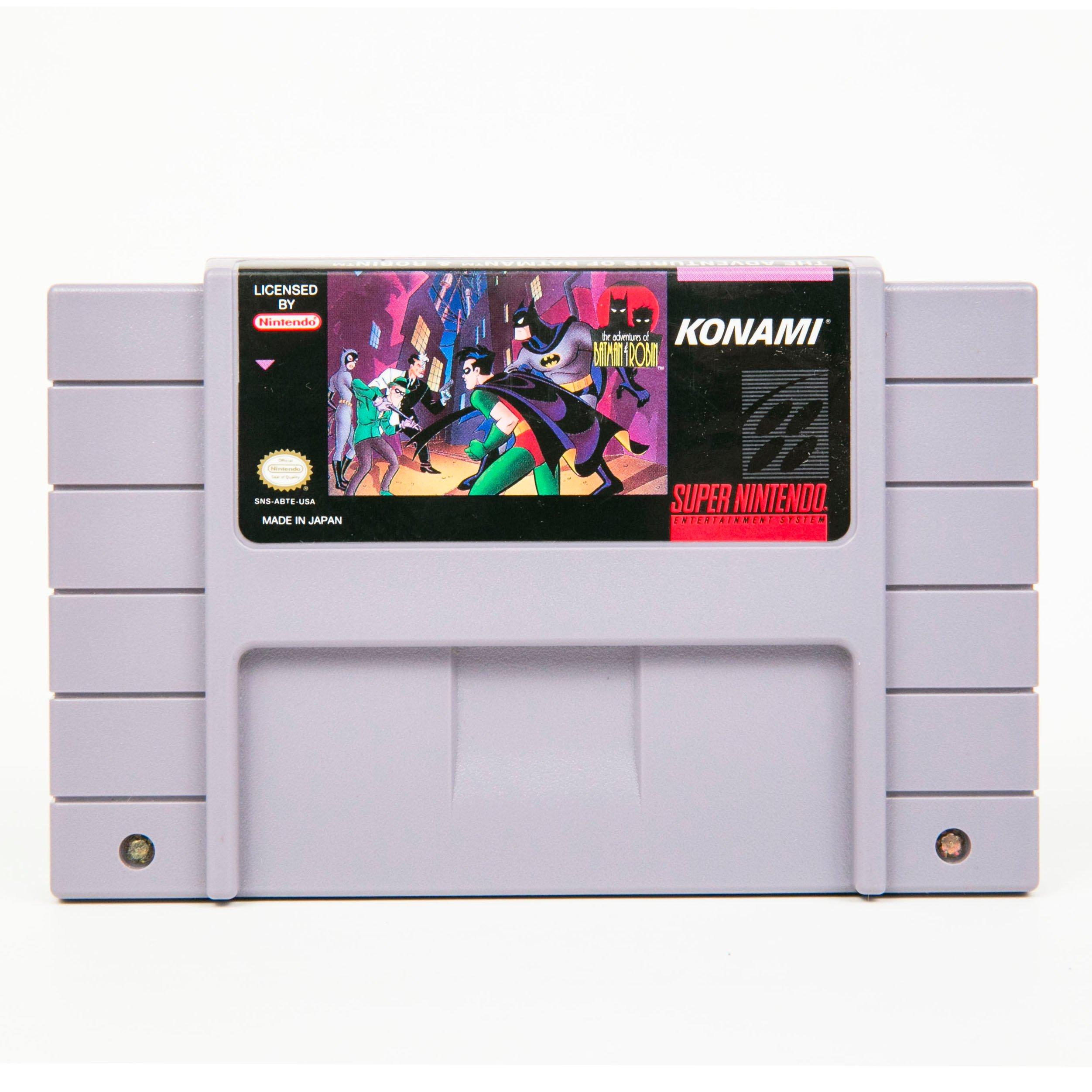 Batman and deals robin super nintendo