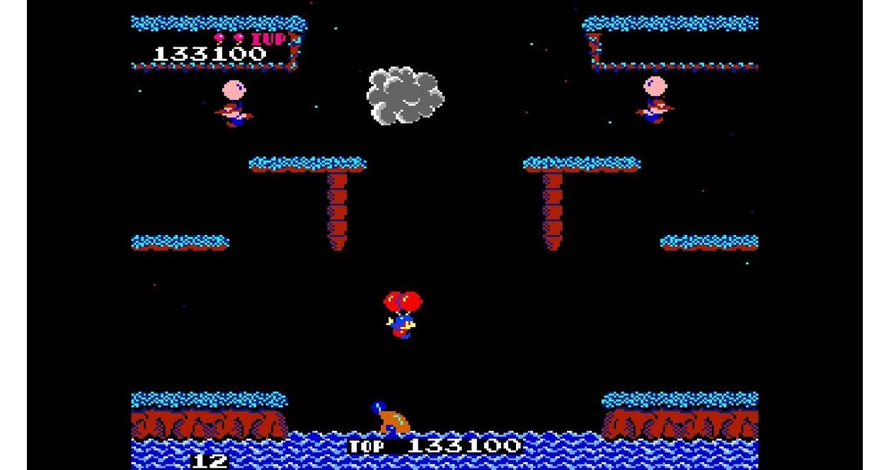 Balloon Fight - Nintendo (NES)