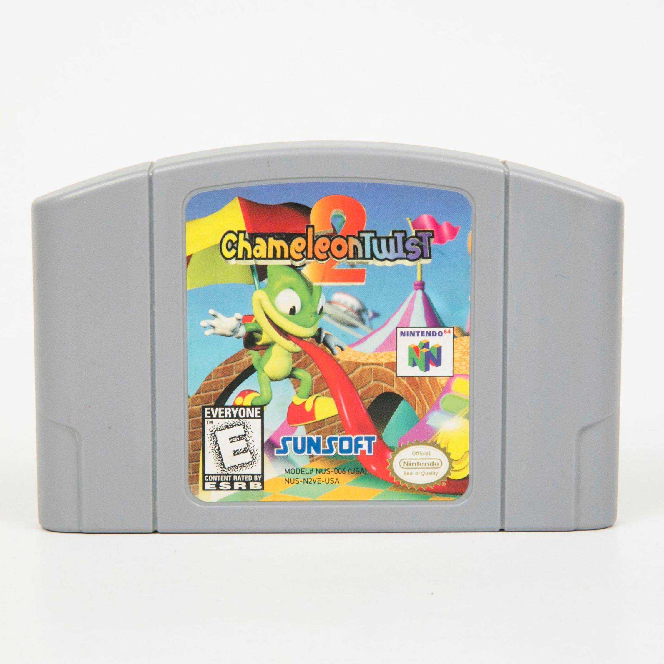 Play Nintendo 64 Chameleon Twist 2 (USA) Online in your browser 