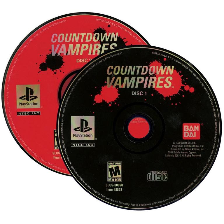 Countdown Vampires - PlayStation 1