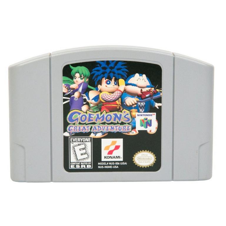 Goemon's Great Adventure Nintendo 64 Konami GameStop