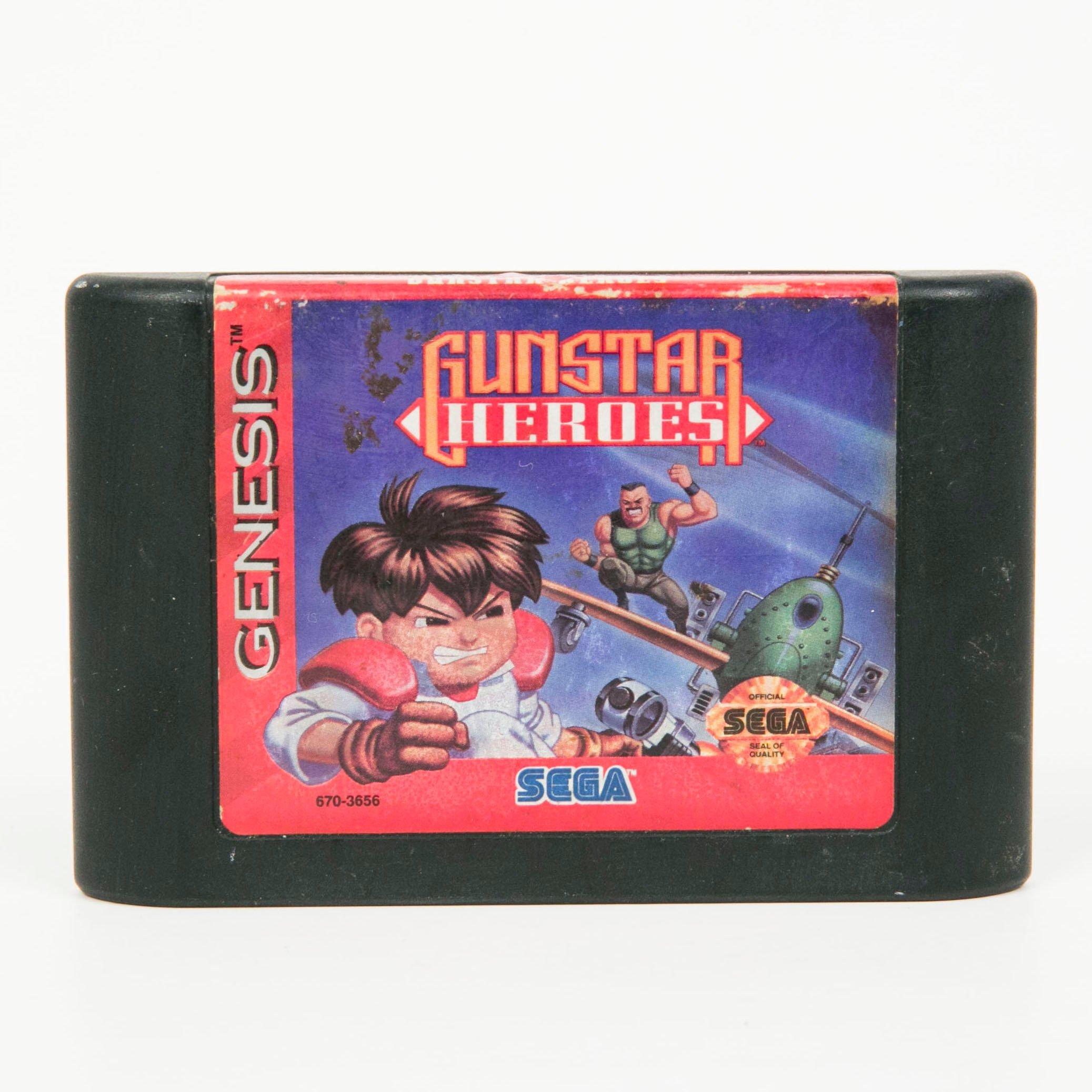Gunstar Heroes Sega Genesis Sega Gamestop