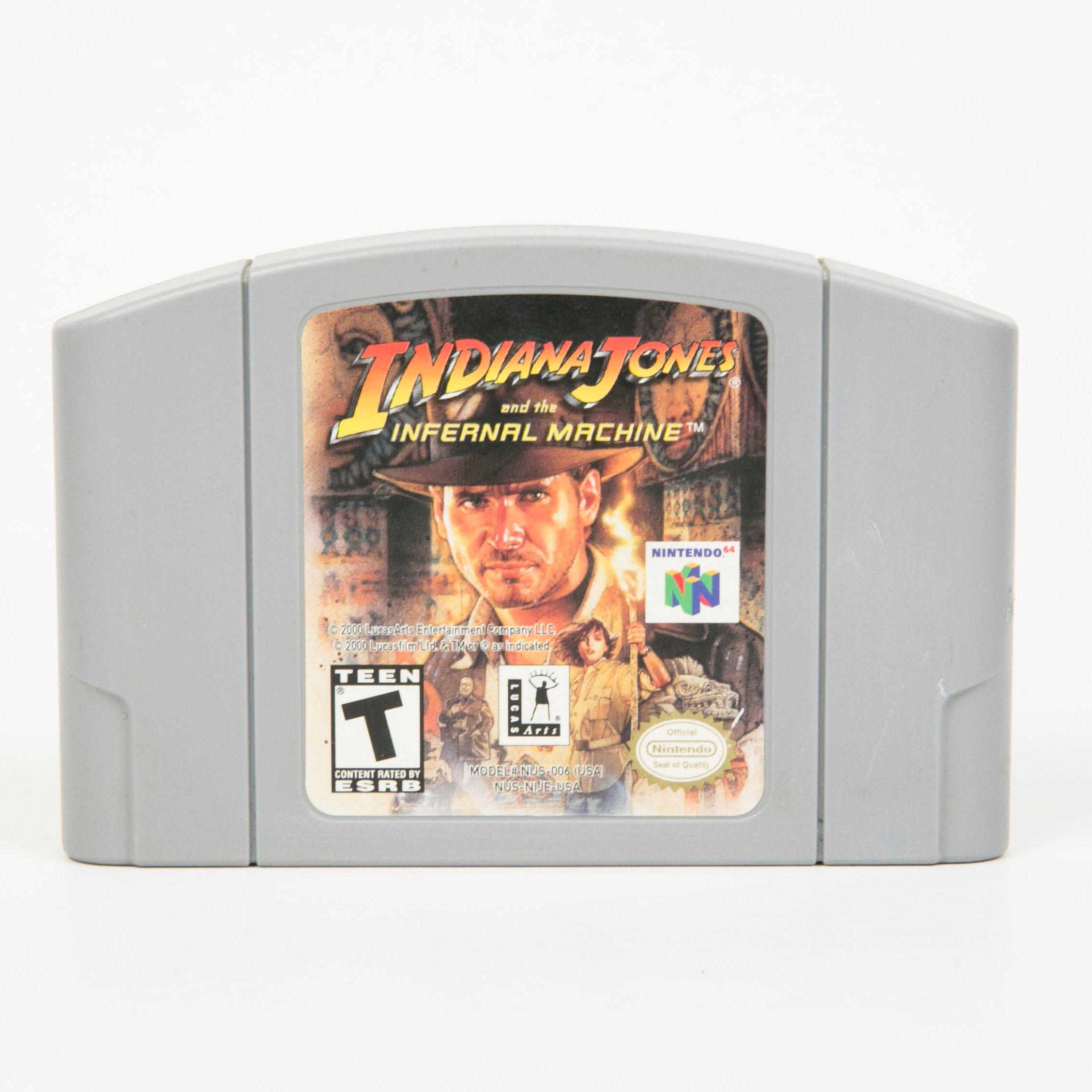 Indiana Jones And The Infernal Machine Nintendo 64 Gamestop