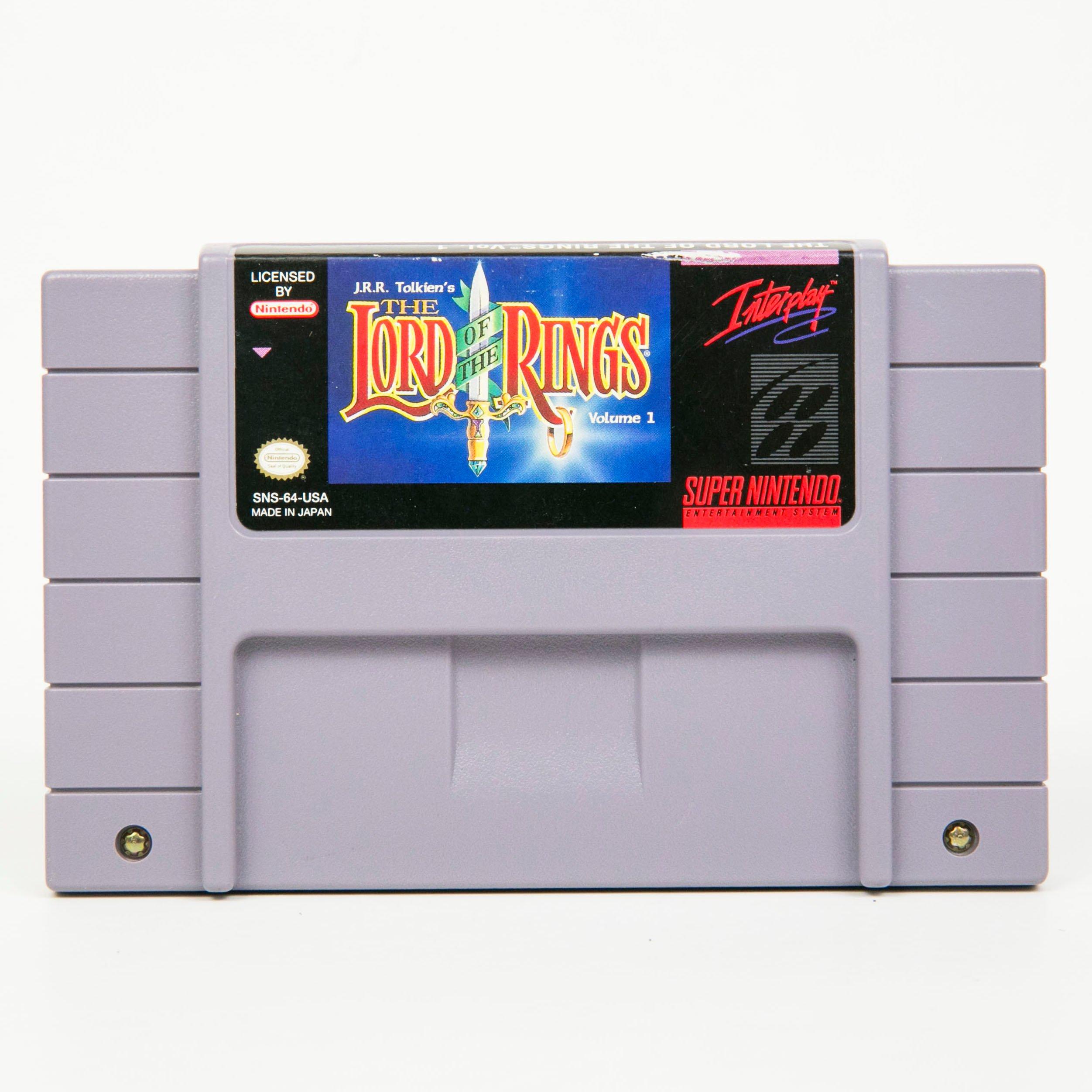 Lord of the rings super sale nintendo