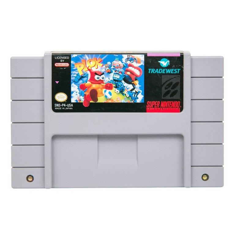 Plok - Super Nintendo (SNES)