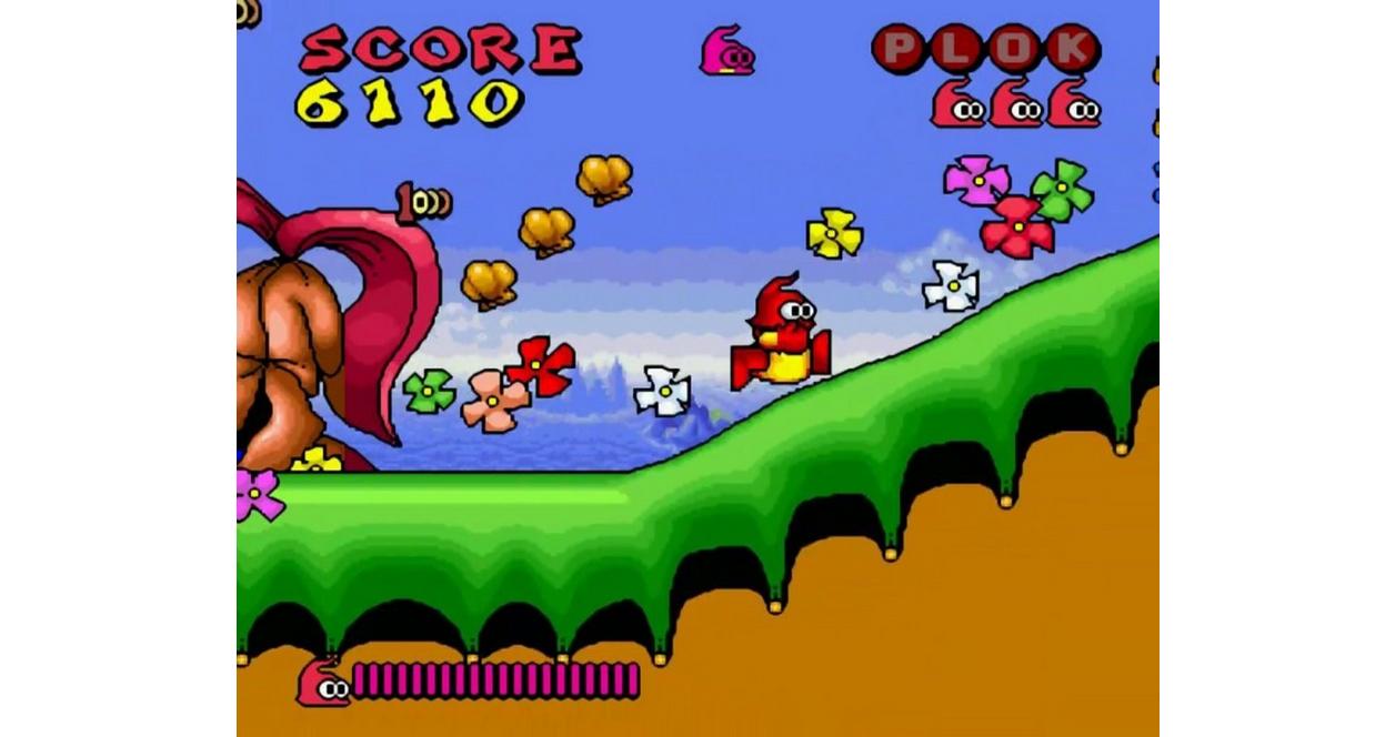 Plok - Super Nintendo (SNES)