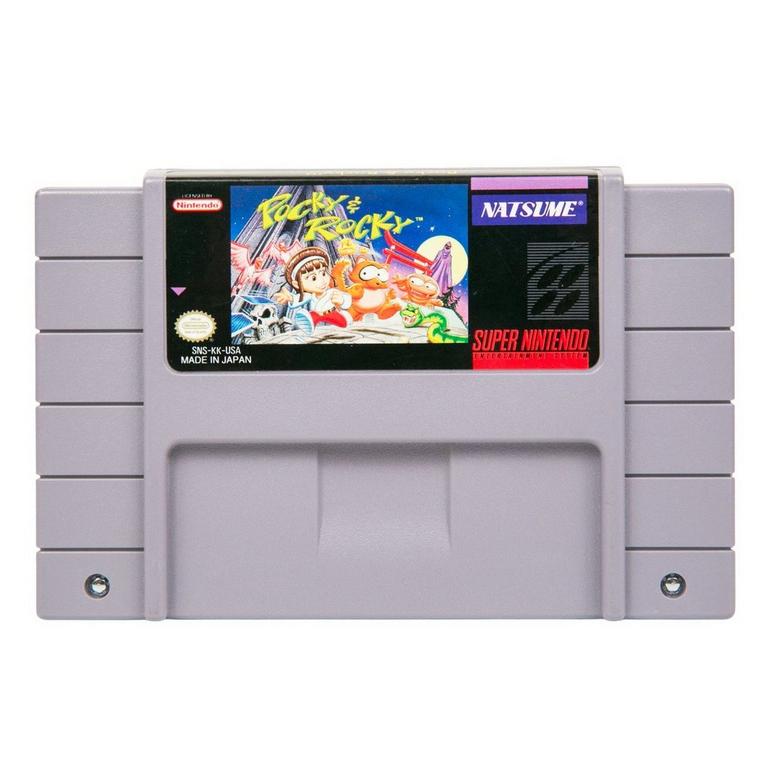 Pocky and Rocky - Super Nintendo (SNES)