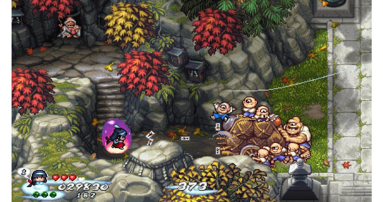 Pocky and Rocky - Super Nintendo (SNES)
