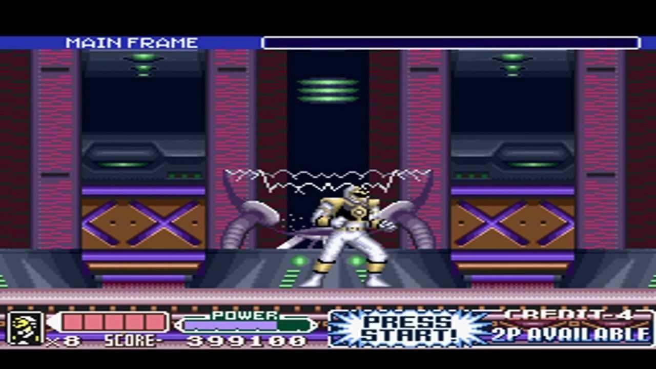 Mighty Morphin Power Rangers: The Movie - Super Nintendo