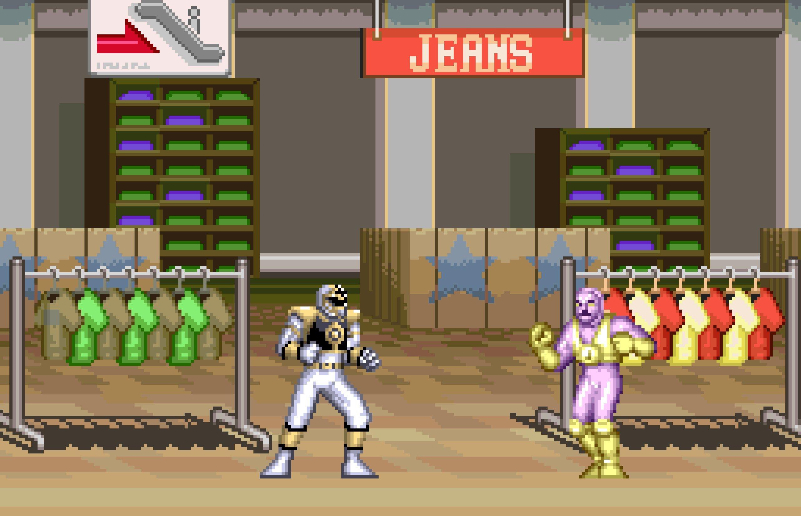 Mighty Morphin Power Rangers: The Movie - Super Nintendo