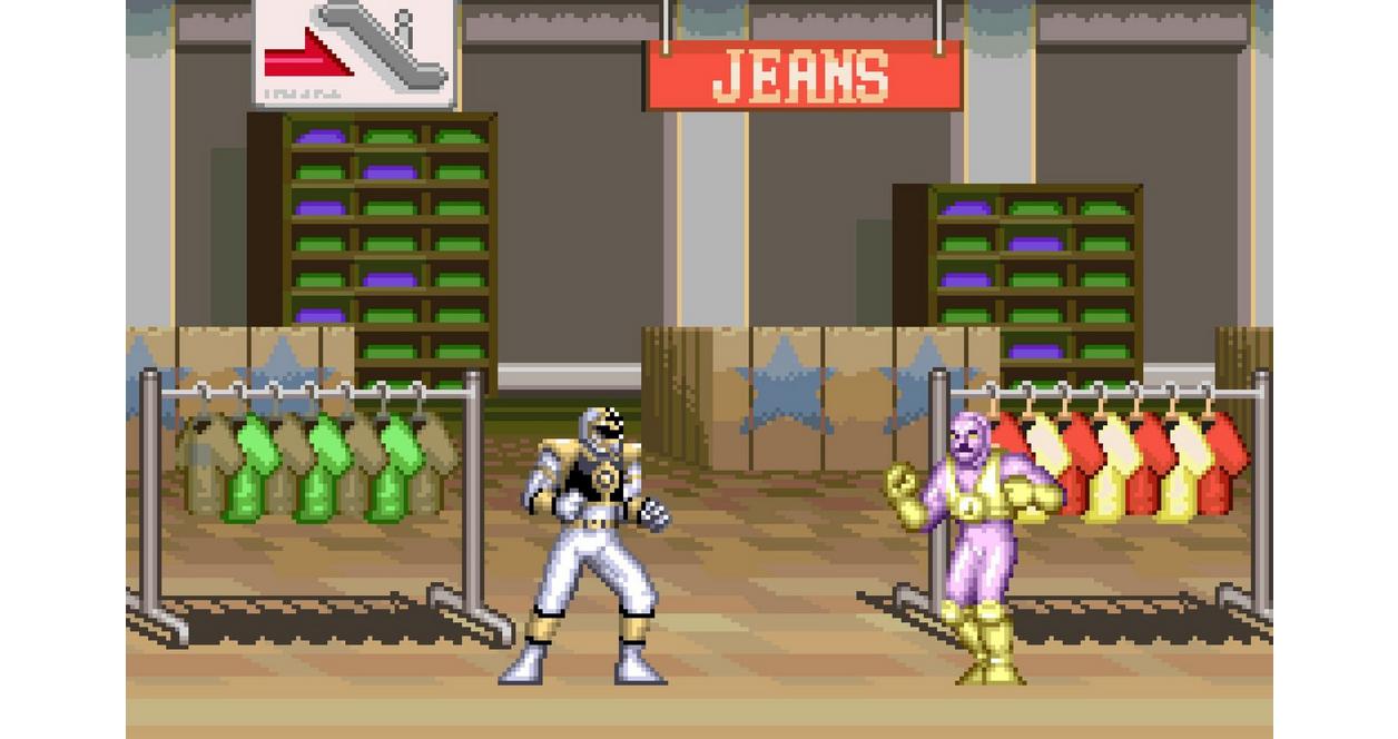 Mighty Morphin Power Rangers: The Movie - Super Nintendo (SNES