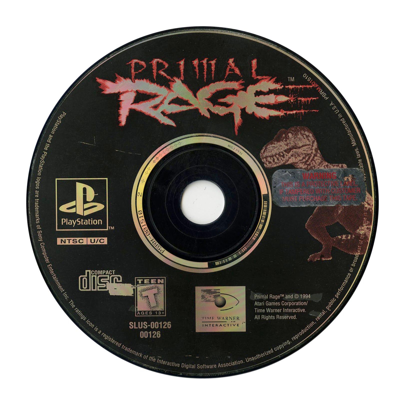 Primal Rage - PlayStation | Time Warner Interactive | GameStop