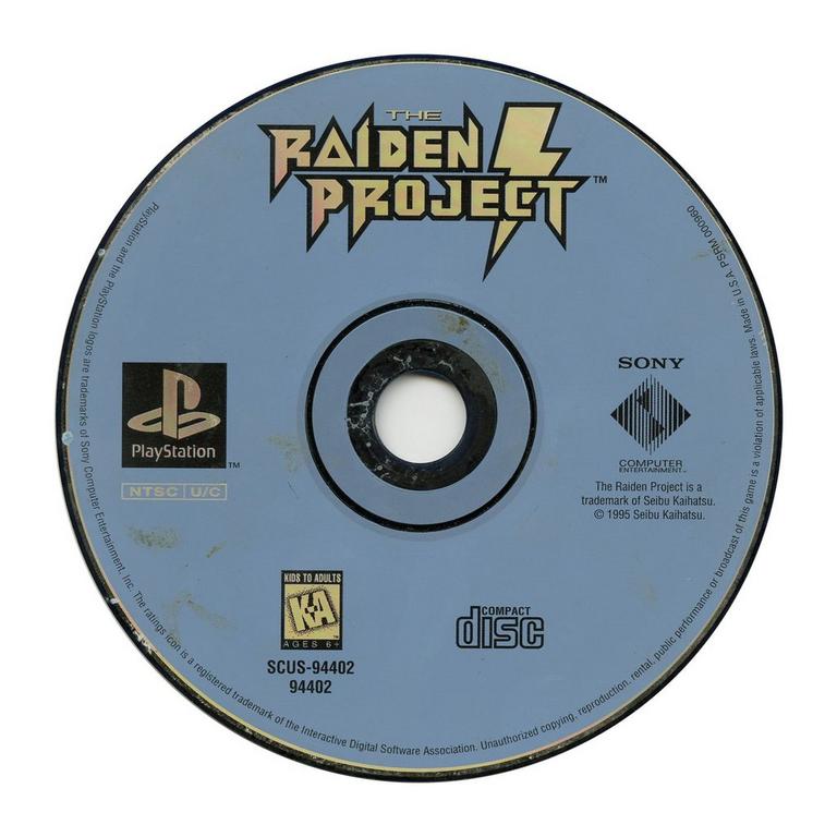 The Raiden Project - PlayStation 1