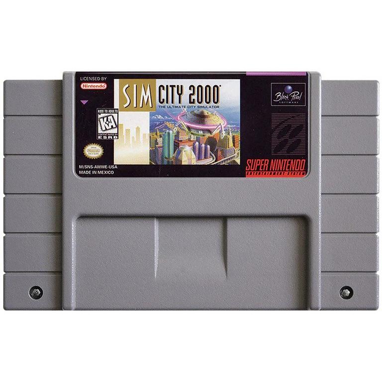 SimCity 2000 - Super Nintendo (SNES)