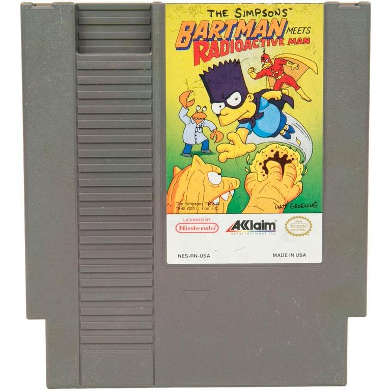 The Simpsons: Bartman Meets Radioactive Man - Nintendo (NES)