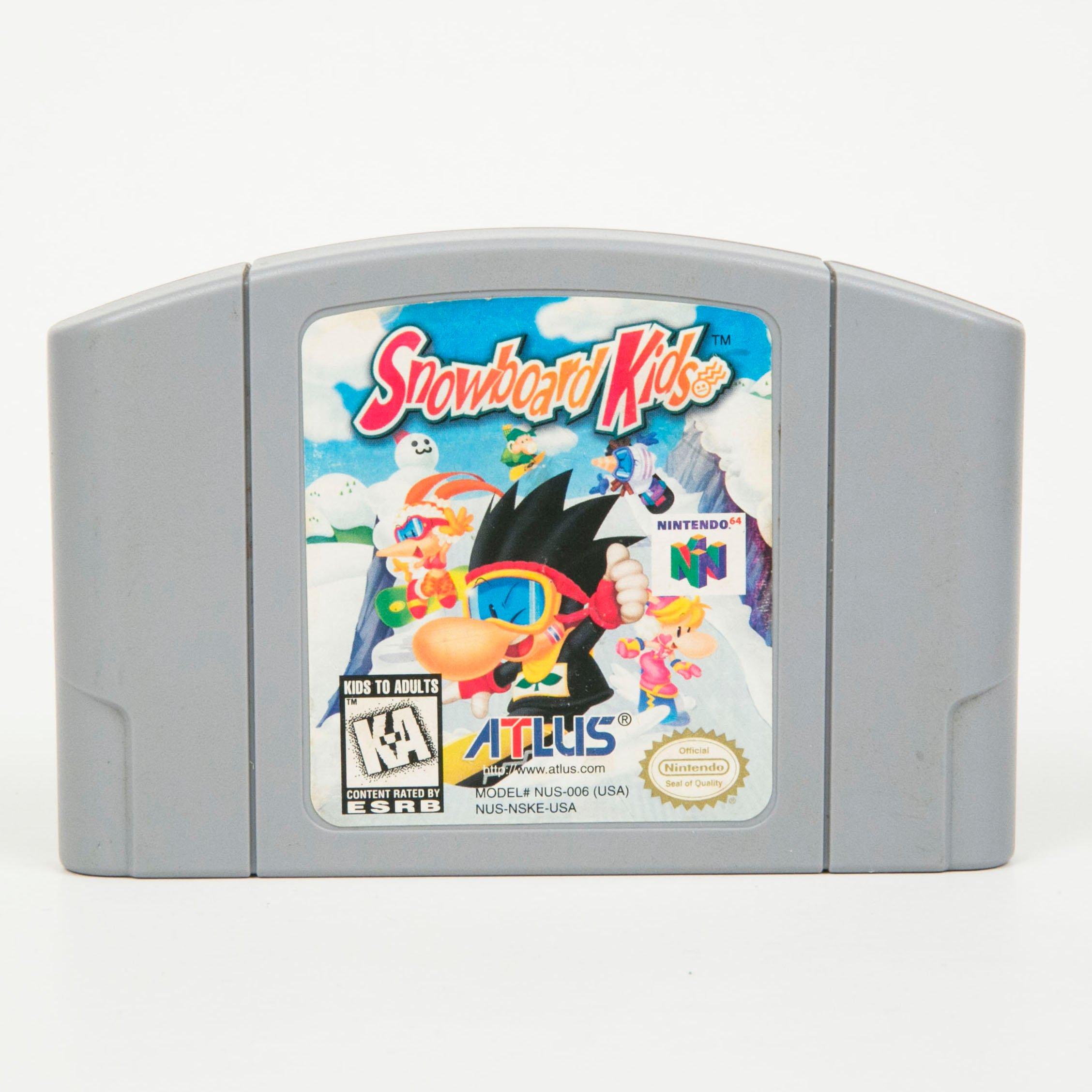 nintendo 64 snowboarding game