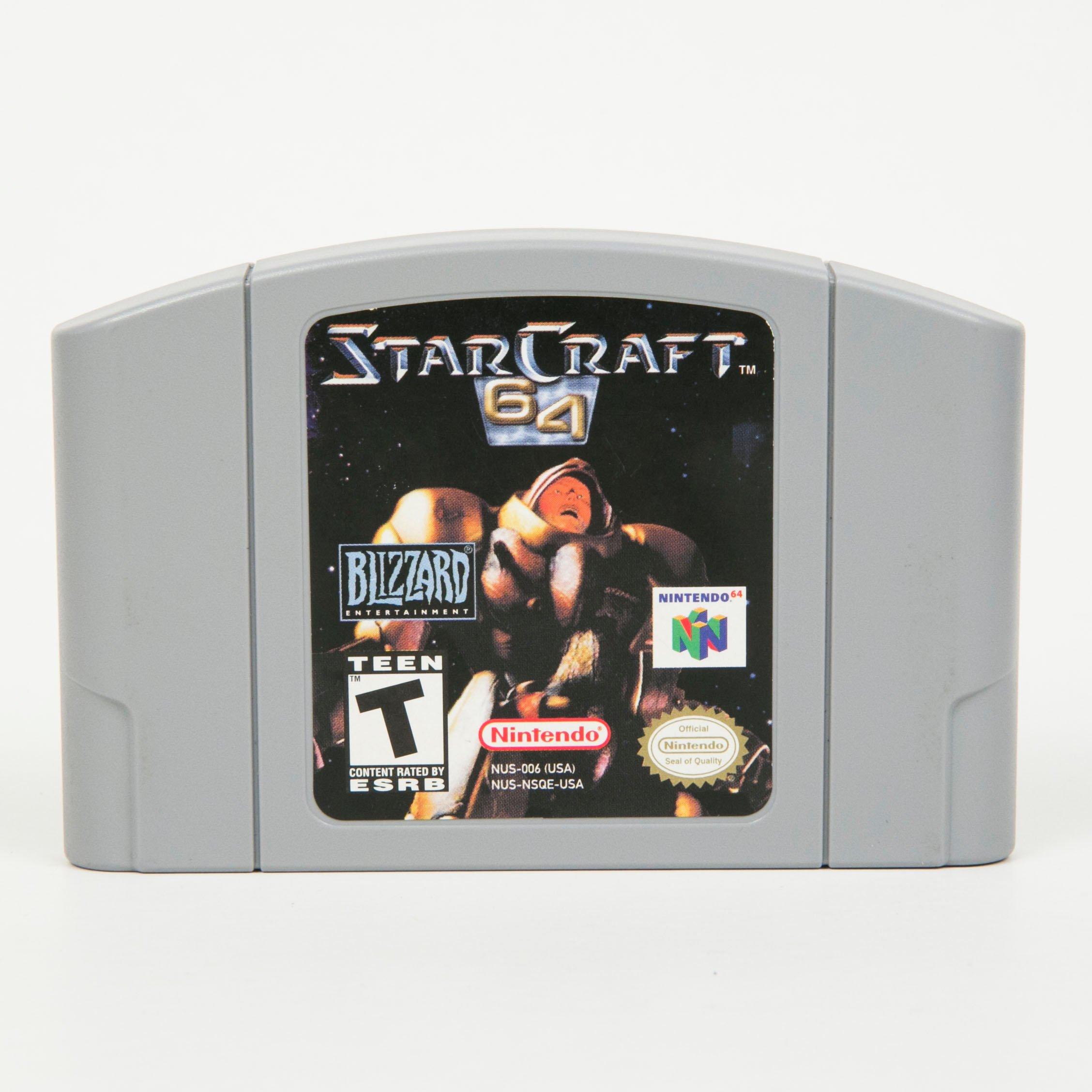 starcraft 64 nintendo 64