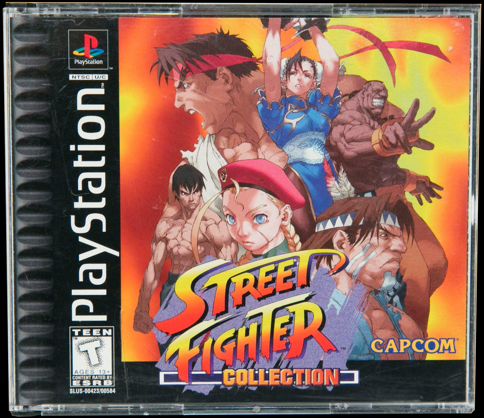 ps1 street fighter collection