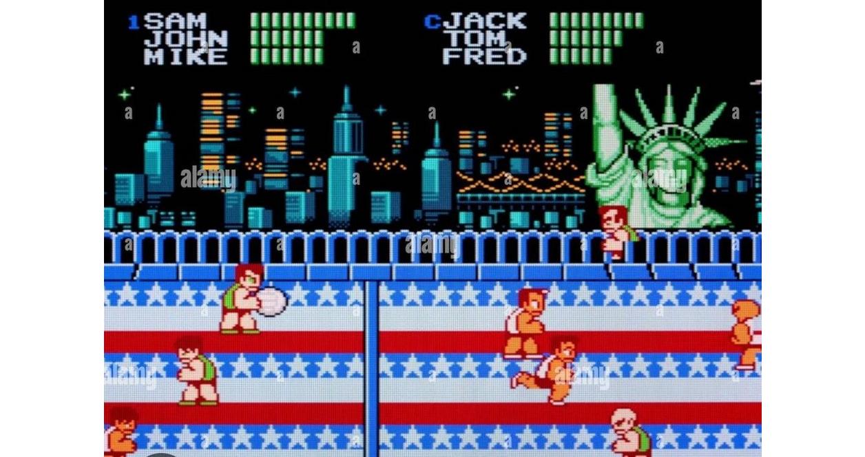 Super Dodge Ball - Nintendo (NES)
