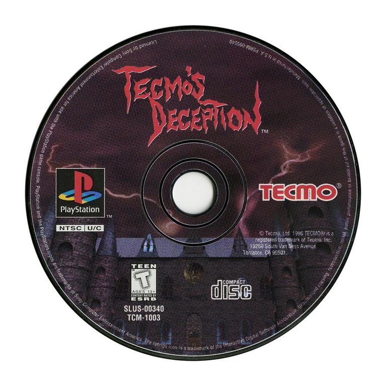 Tecmo's Deception - PlayStation 1
