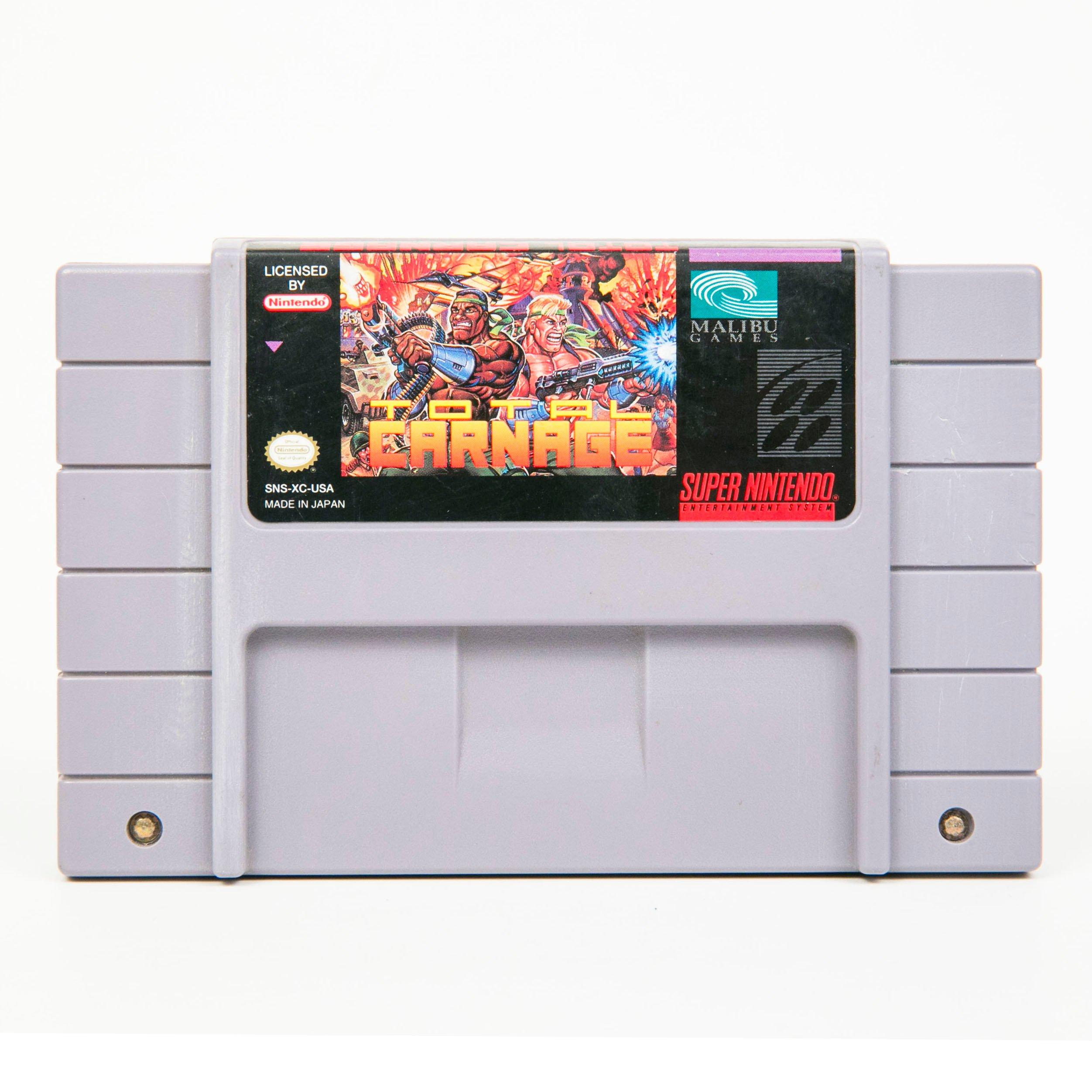 Total Carnage - Super Nintendo | Malibu Games | GameStop