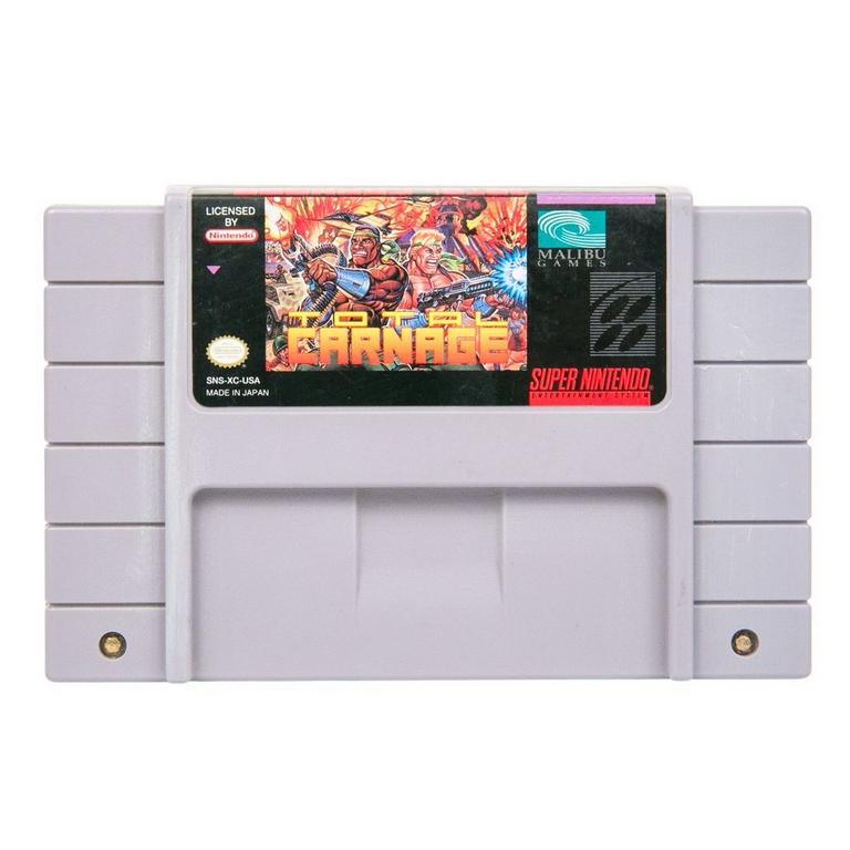 Total Carnage - Super Nintendo (SNES)