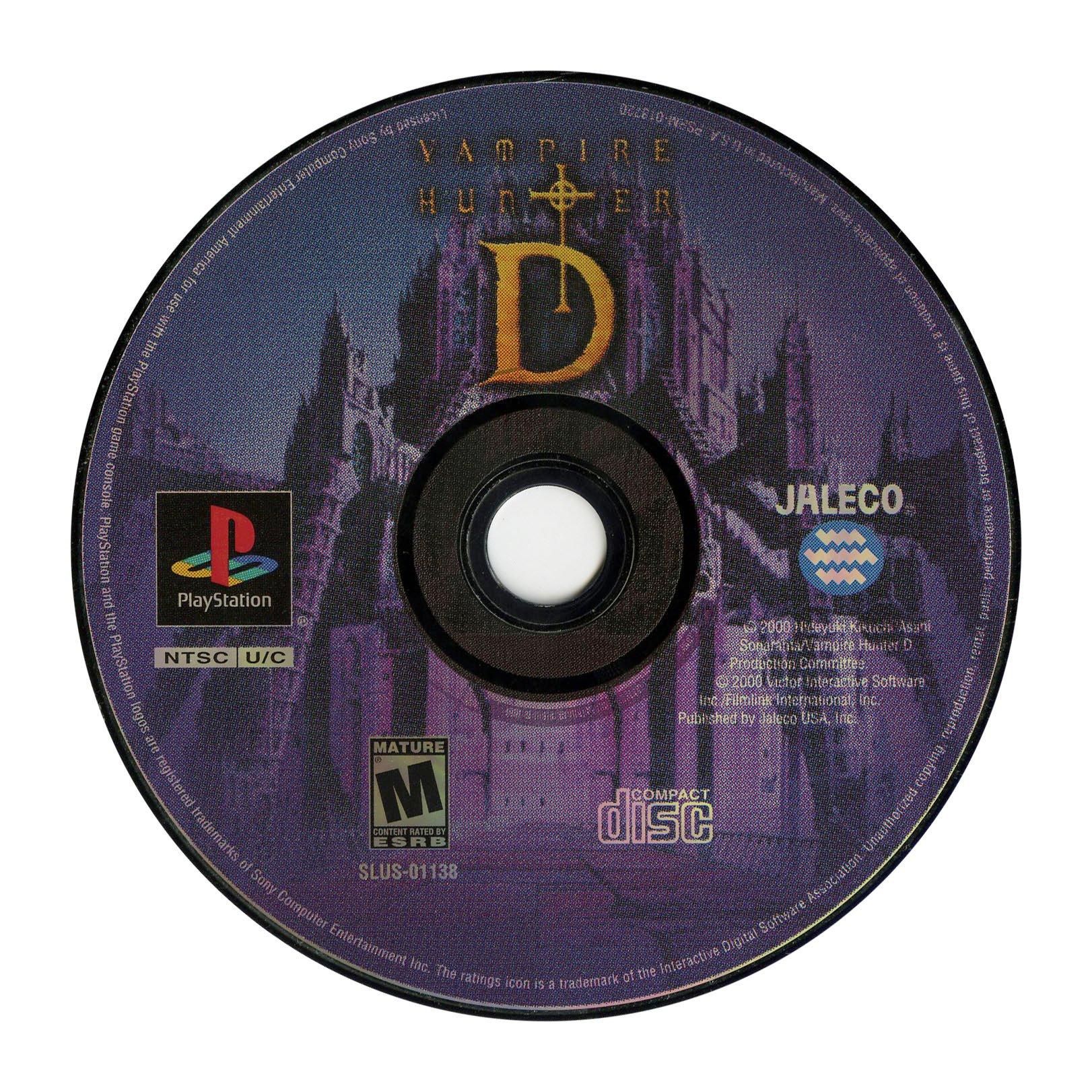 Vampire Hunter D - PlayStation | Jaleco | GameStop