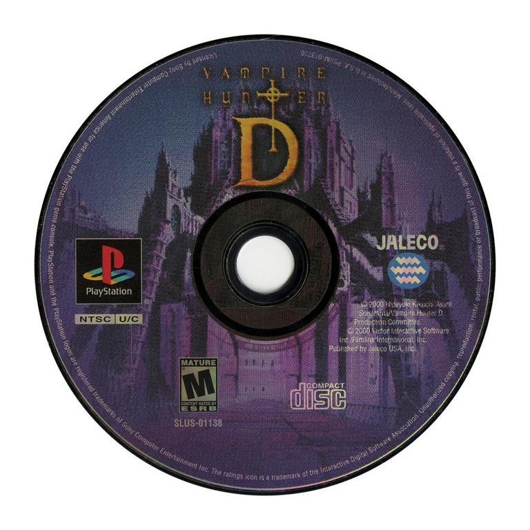 Vampire Hunter D - PlayStation 1