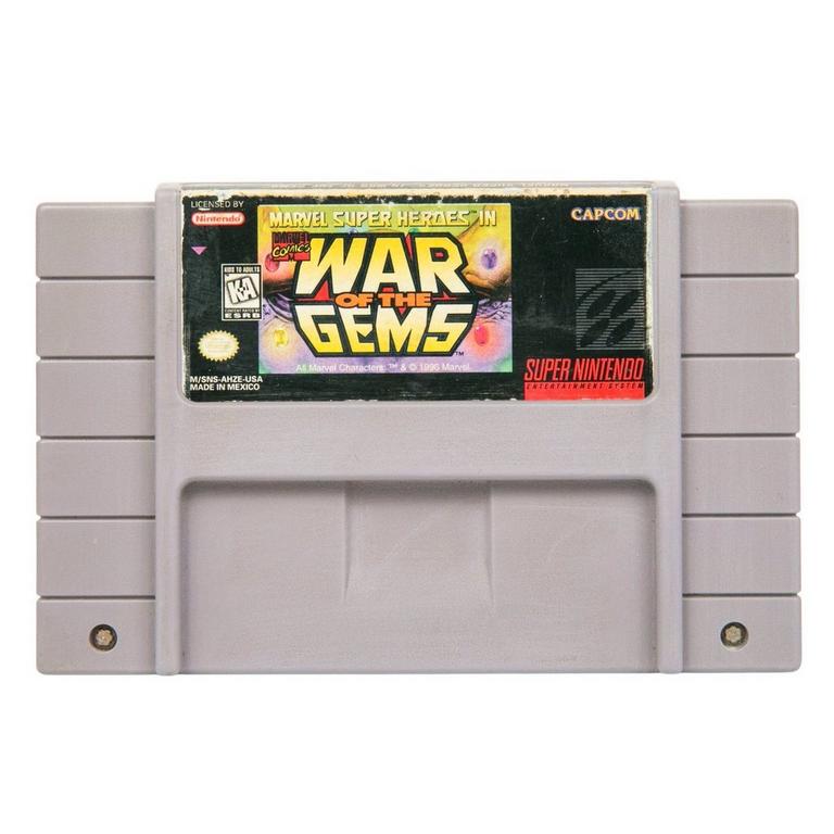 Marvel Super Heroes in War of the Gems - Super Nintendo (SNES