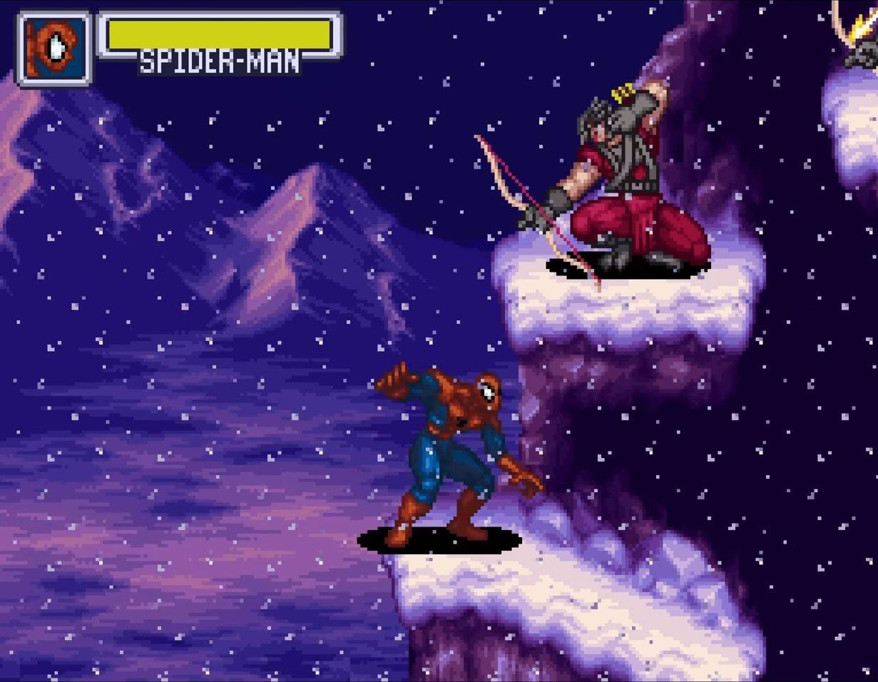 Marvel Super Heroes in War of the Gems - Super Nintendo