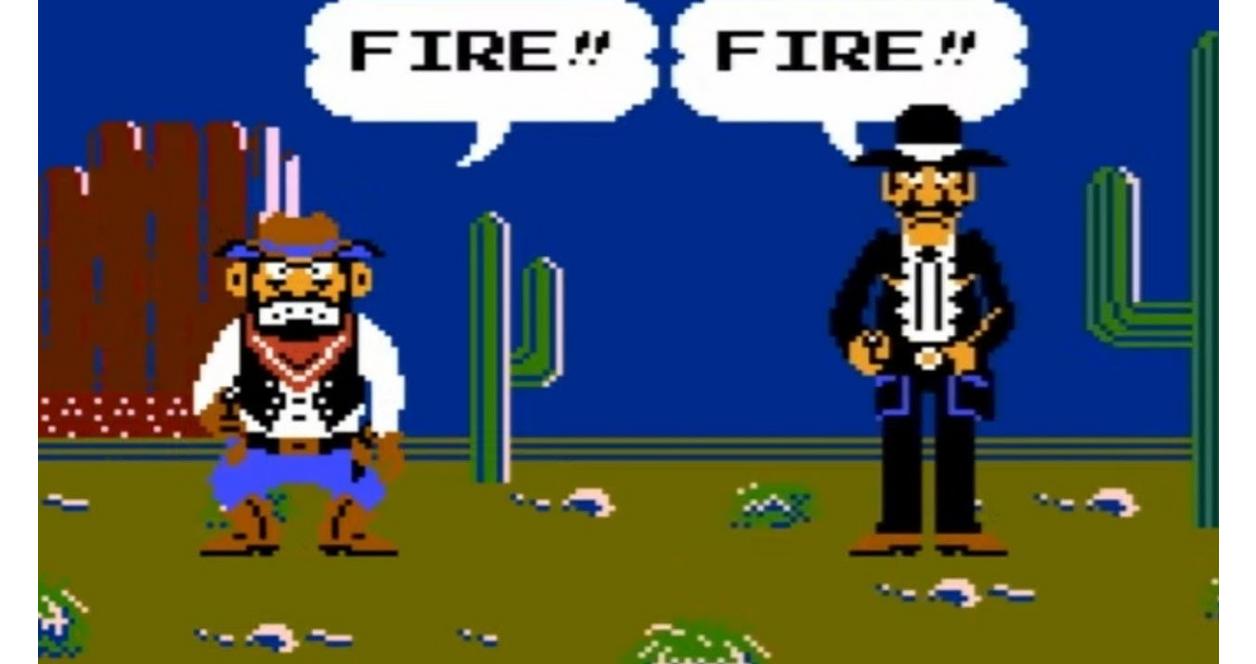 Wild Gunman - Nintendo (NES)
