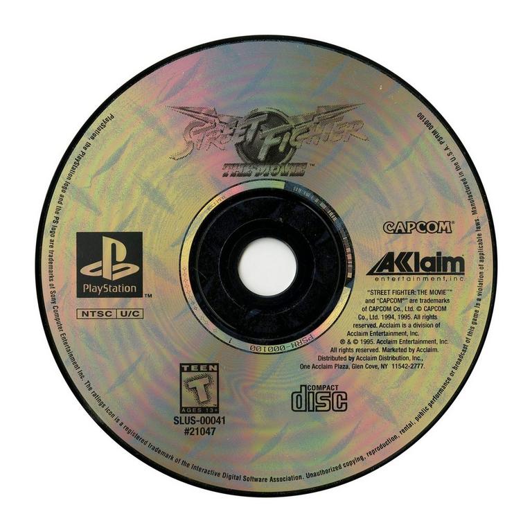 Street Fighter: The Movie - PlayStation 1