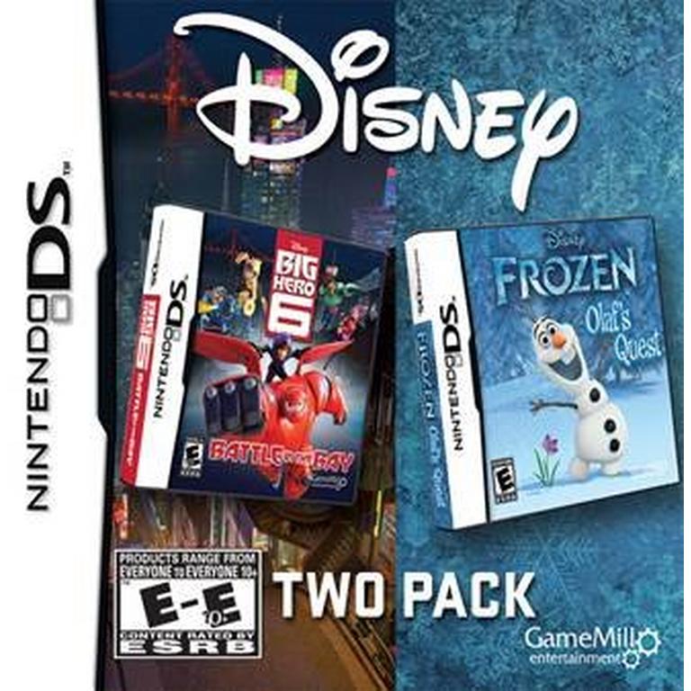Disney Big Hero 6: Battle in the Bay and Frozen: Olaf's Quest 2 Pack - Nintendo DS