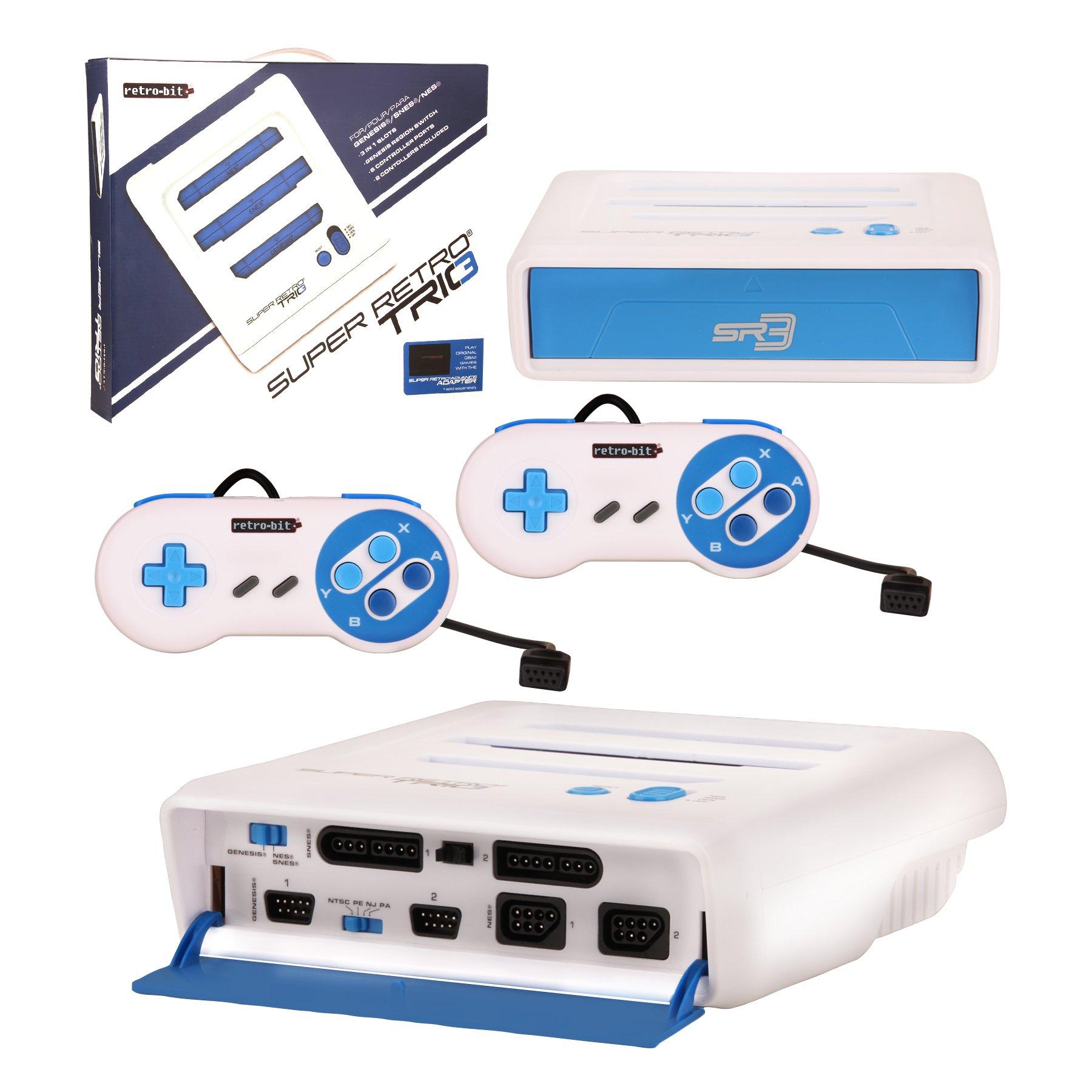 retro trio console