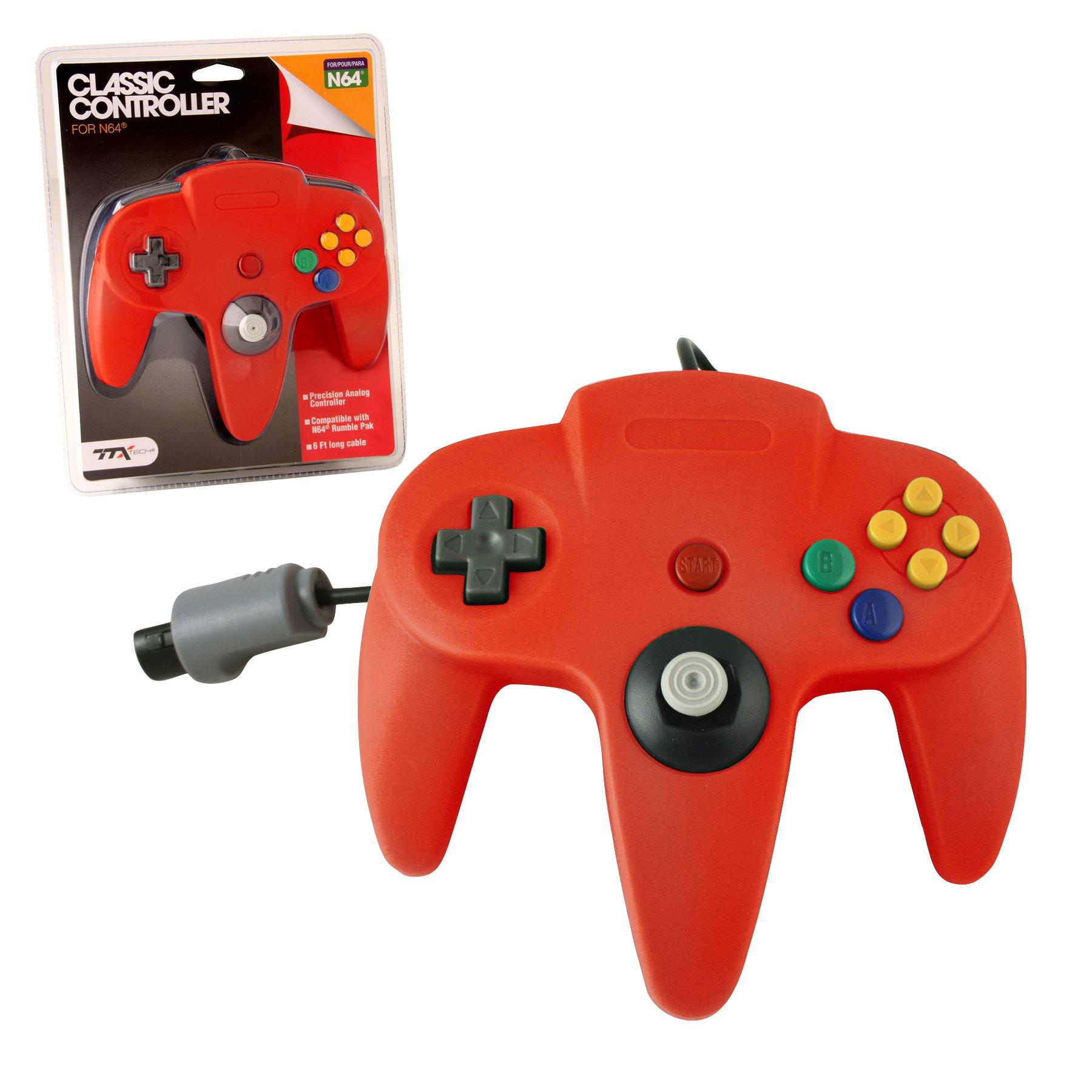 red nintendo 64