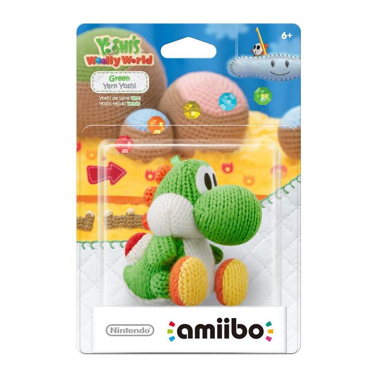 Yoshi's Woolly World Green Yarn Yoshi amiibo