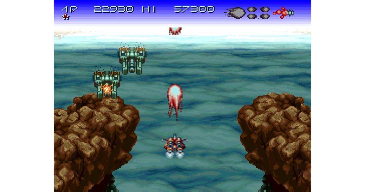 Axelay - Super Nintendo (SNES)