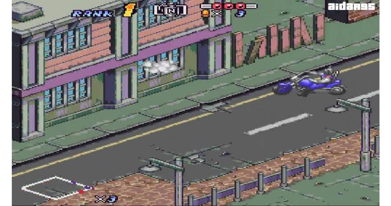 Biker Mice From Mars - Super Nintendo (SNES)
