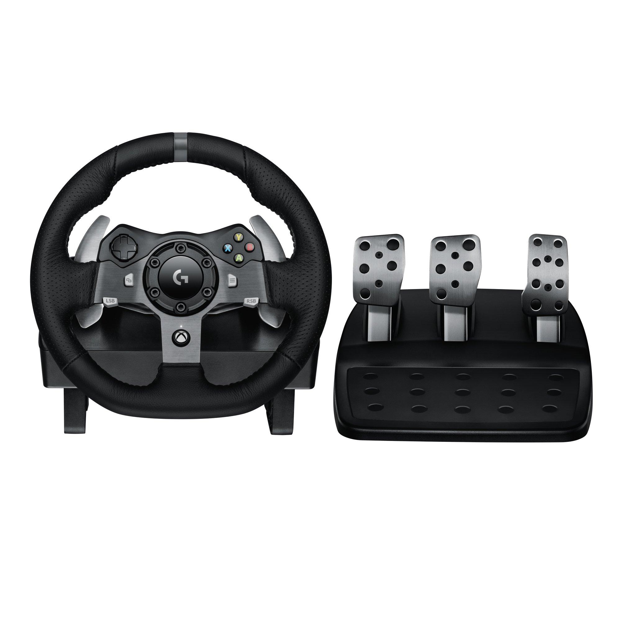 xbox racing wheel and pedals