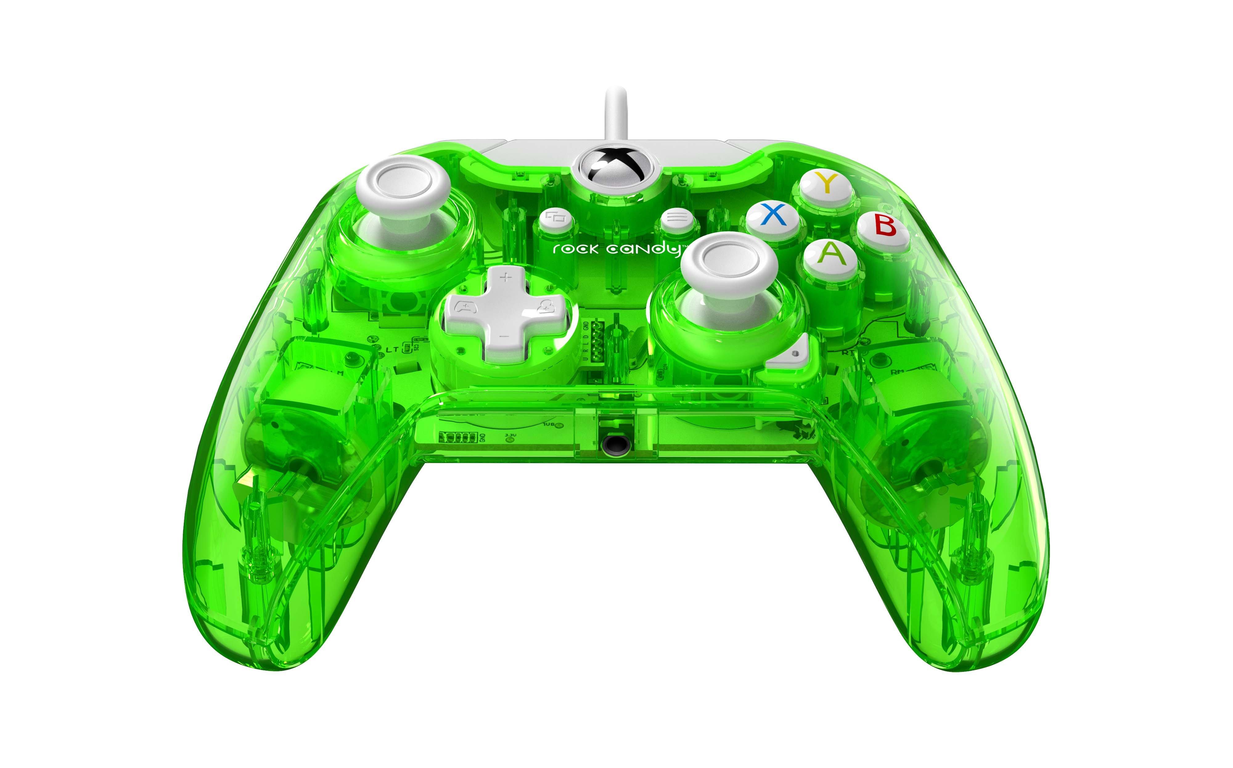 Rock Candy Aqualime Wired Controller for Xbox One