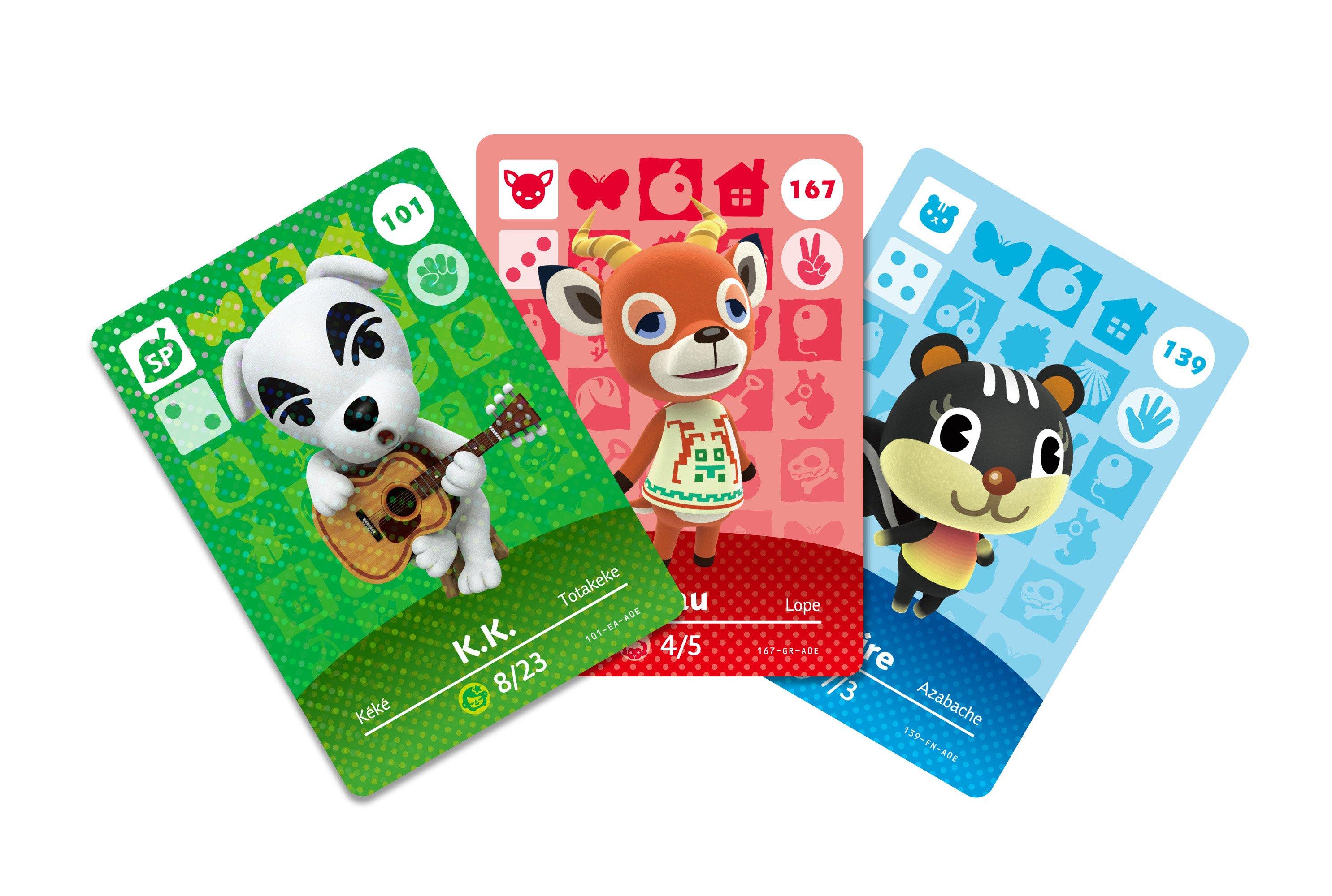 animal crossing cards gamestop