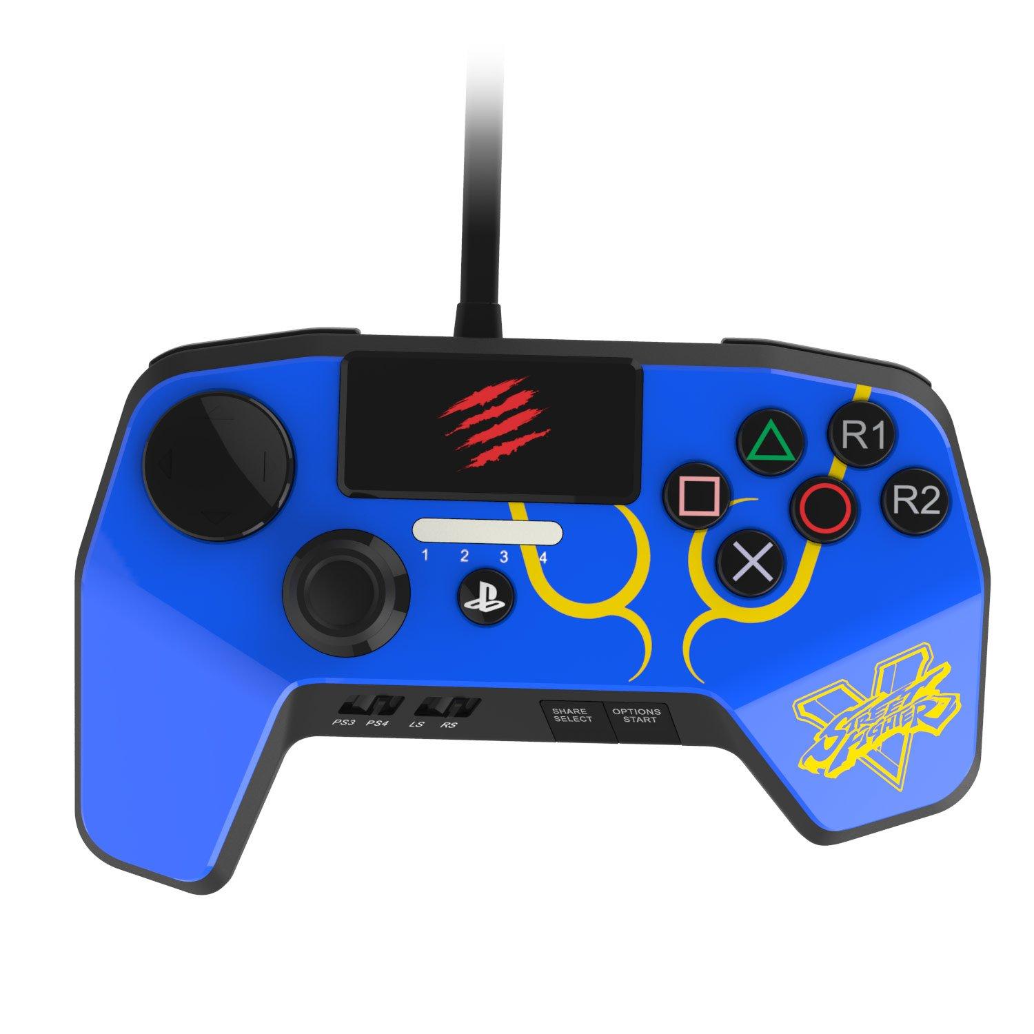 PlayStation 4 Street Fighter V Blue FightPad Pro