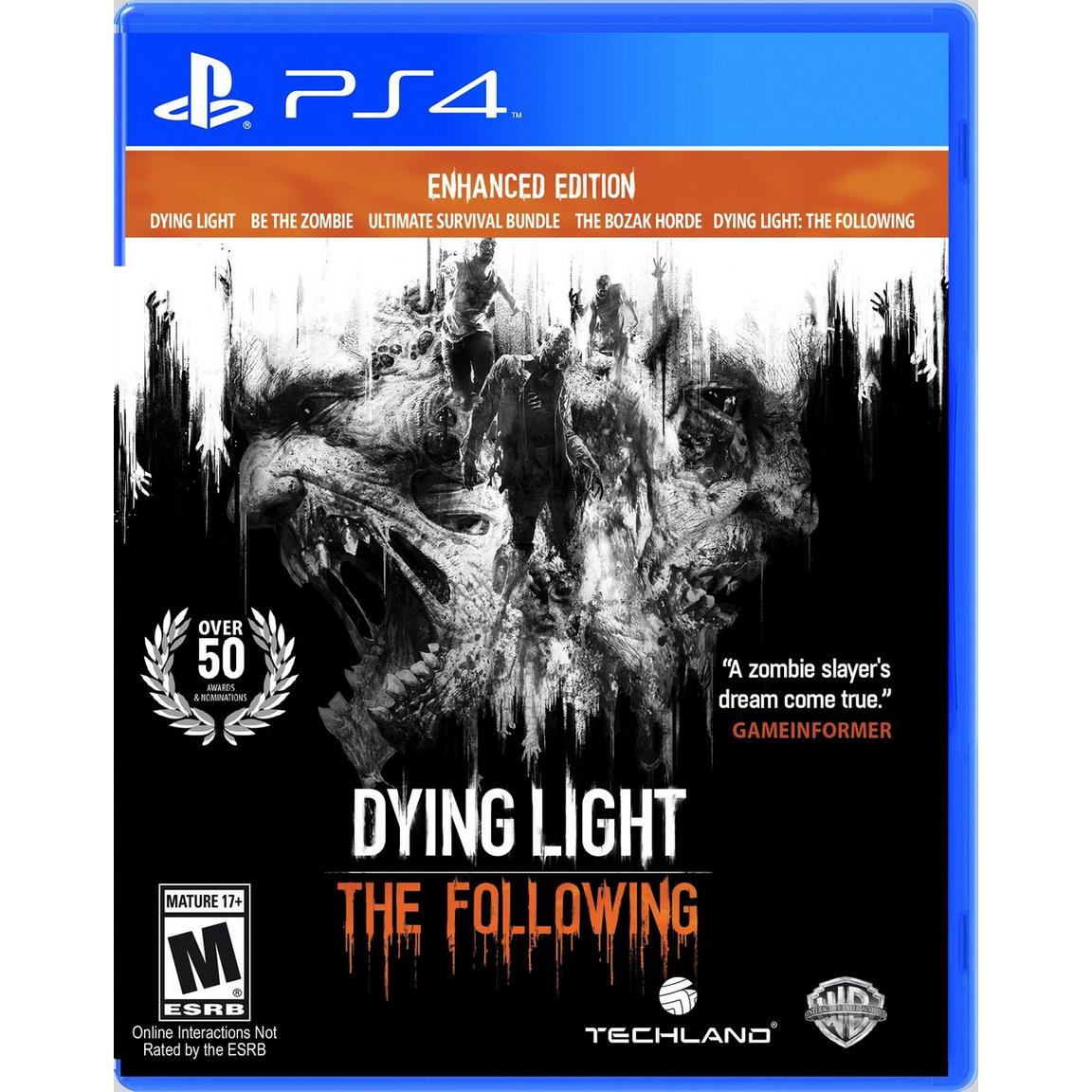 Dying Light: The Following Enhanced Edition - PlayStation 4, Pre-Owned -  Warner Bros. Interactive Entertainment