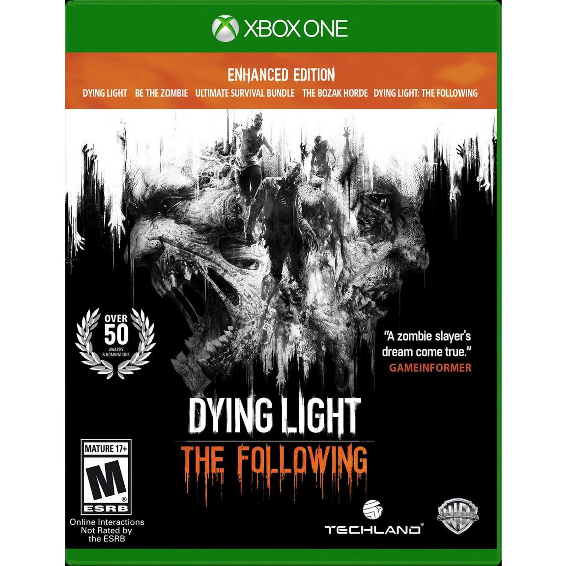 Dying Light: The Following Enhanced Edition - Xbox One, Pre-Owned -  Warner Bros. Interactive Entertainment