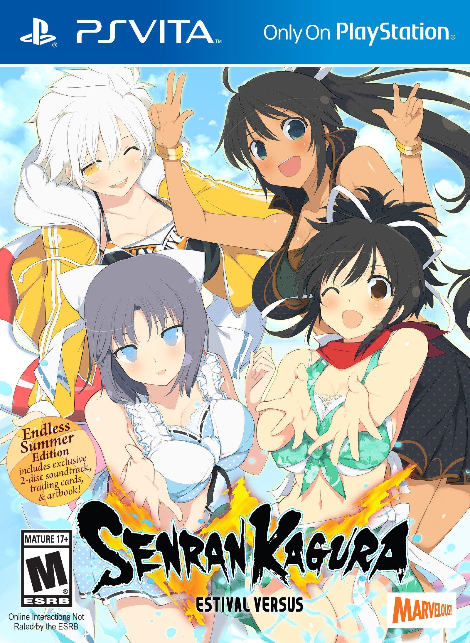 Senran Kagura Shinovi Versus (Best) (New) from Marvelous - PSVita