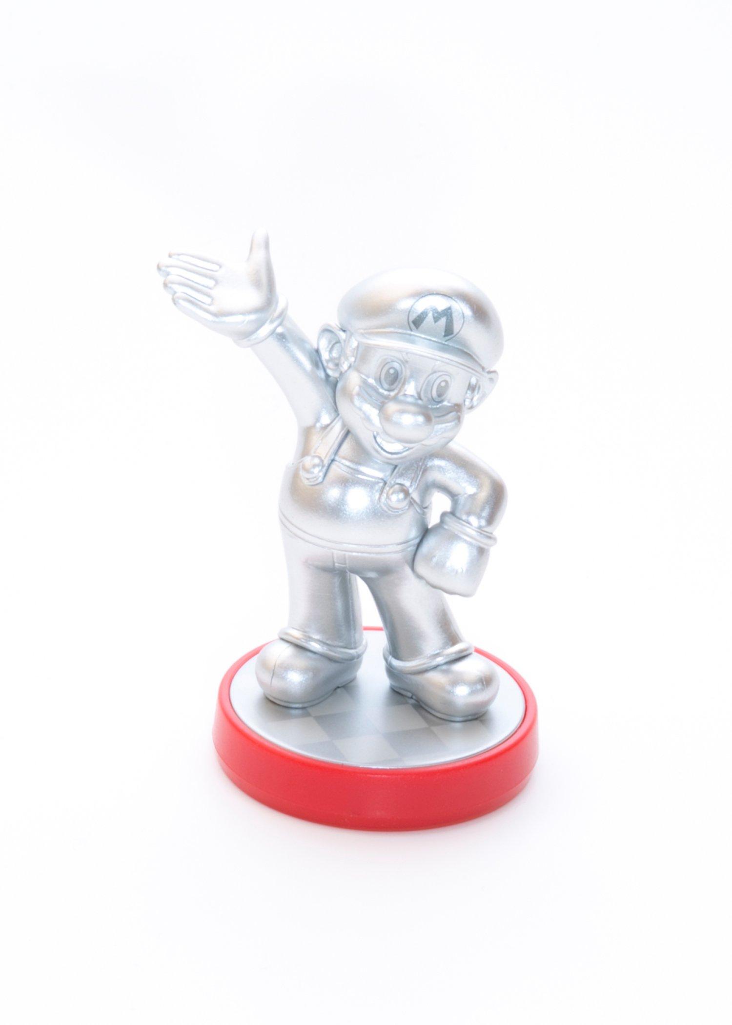 Amiibo Super Mário Silver Edition - Nintendo - #