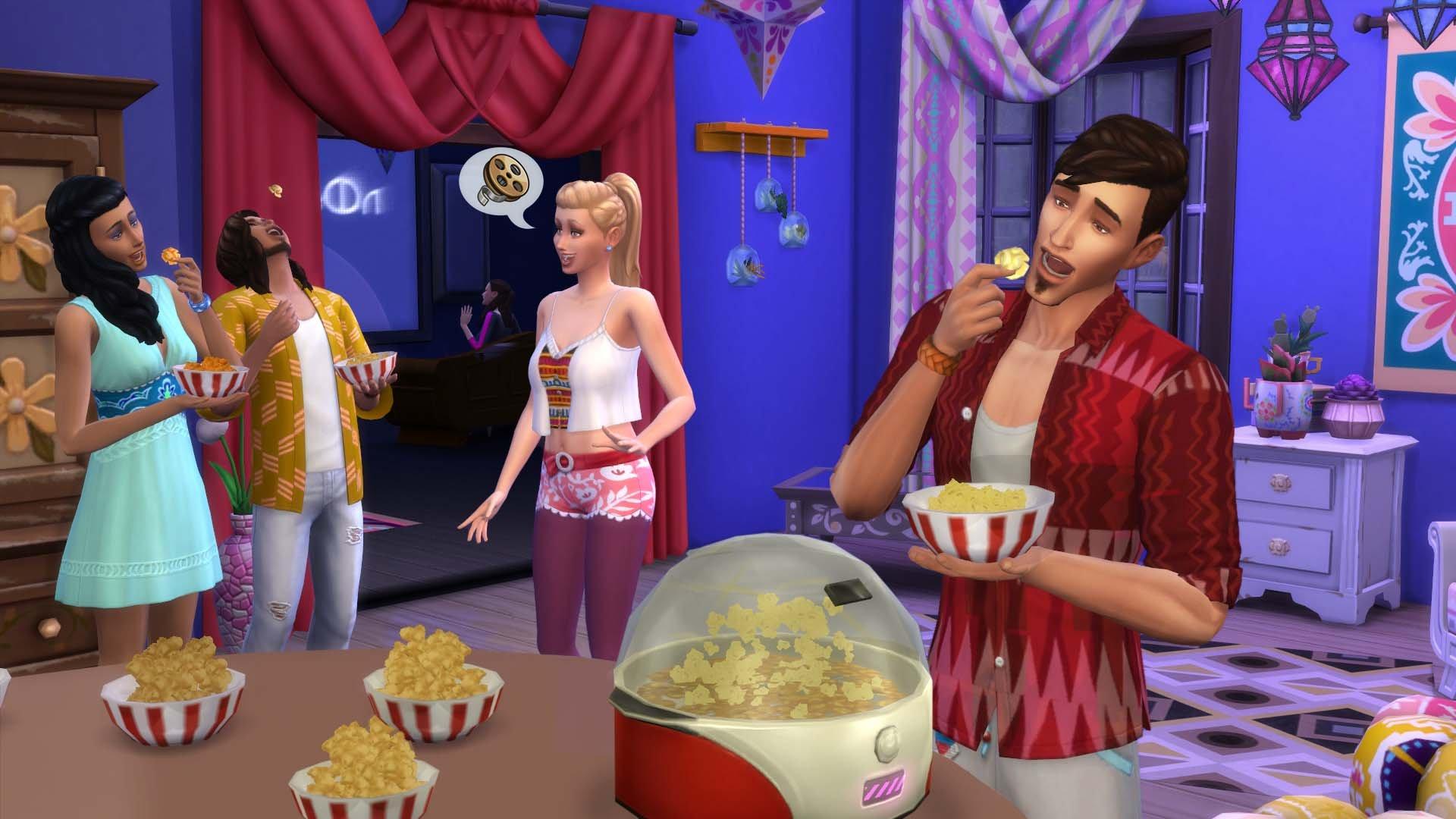 The Sims 4 Movie Hangout Stuff DLC- PC